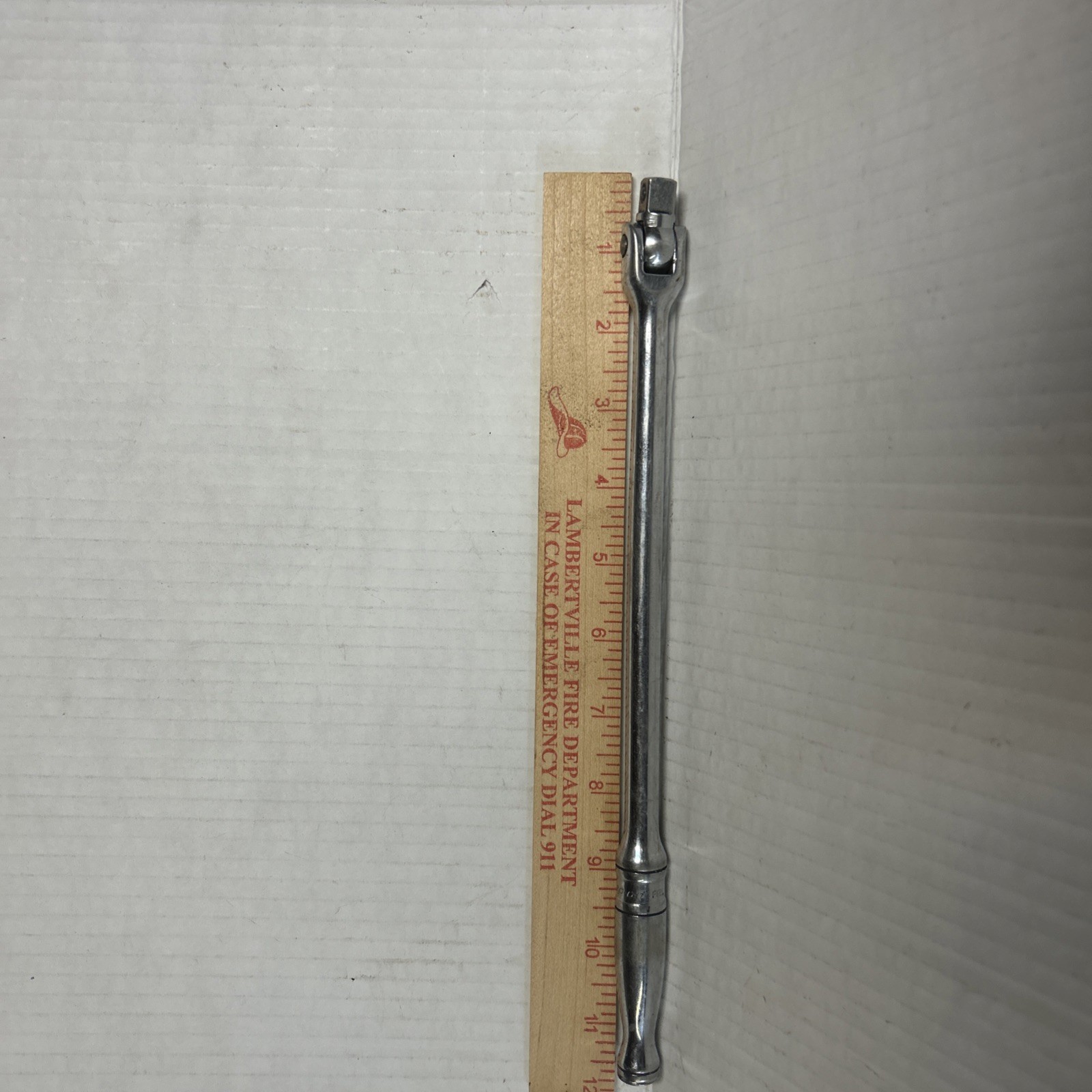 Snap-on Tools USA F12L 3/8″ Drive 12″ Long Chrome Flex Drive Head Breaker Bar