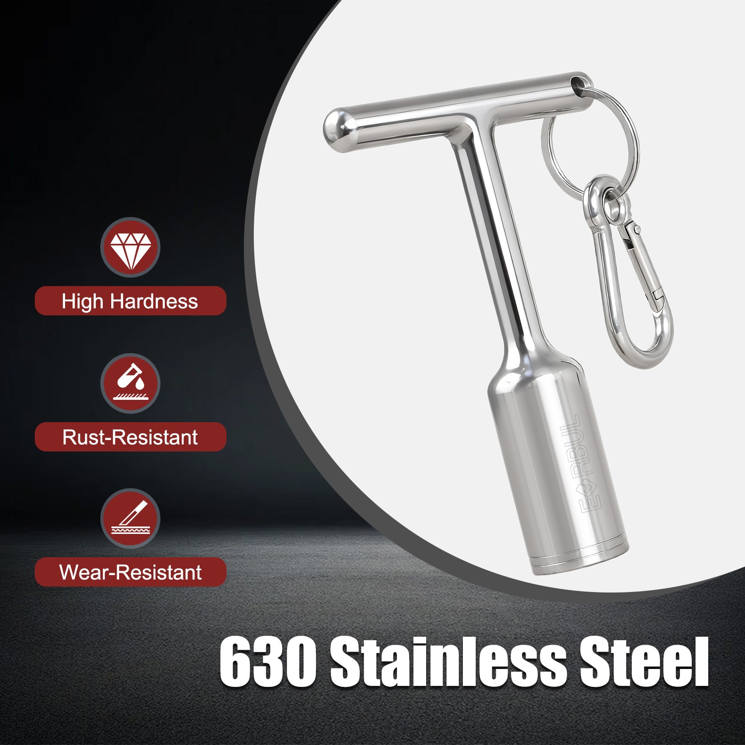 Stainless Steel Pentagonal Socket Wrench Tool for 1/2-13 Pentagon Head Bolt