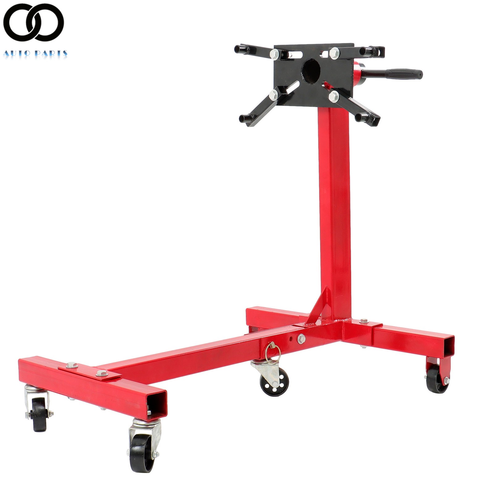 3/4 Ton 1500lbs Rotating Engine Stand Folding Motor 360-Degree Rotating Head