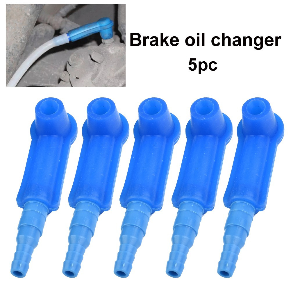 5 Pcs/Set Auto Car Brake Fluid Replacement Tool Pump Oil-Bleeder Change Air Kit