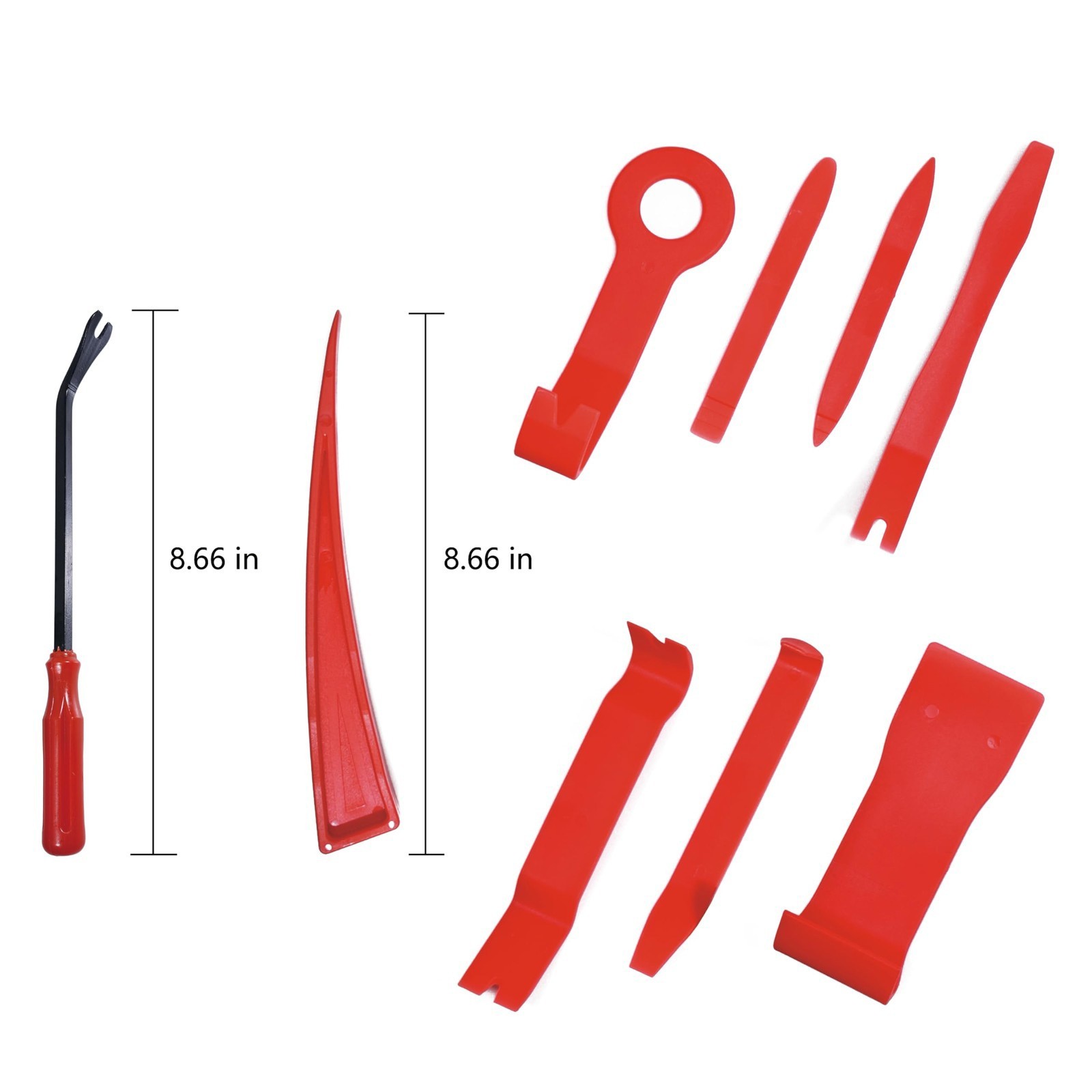 18Pcs Emergency Car Door Window Removal Auto Repair Tool Kit Car Supplies US
