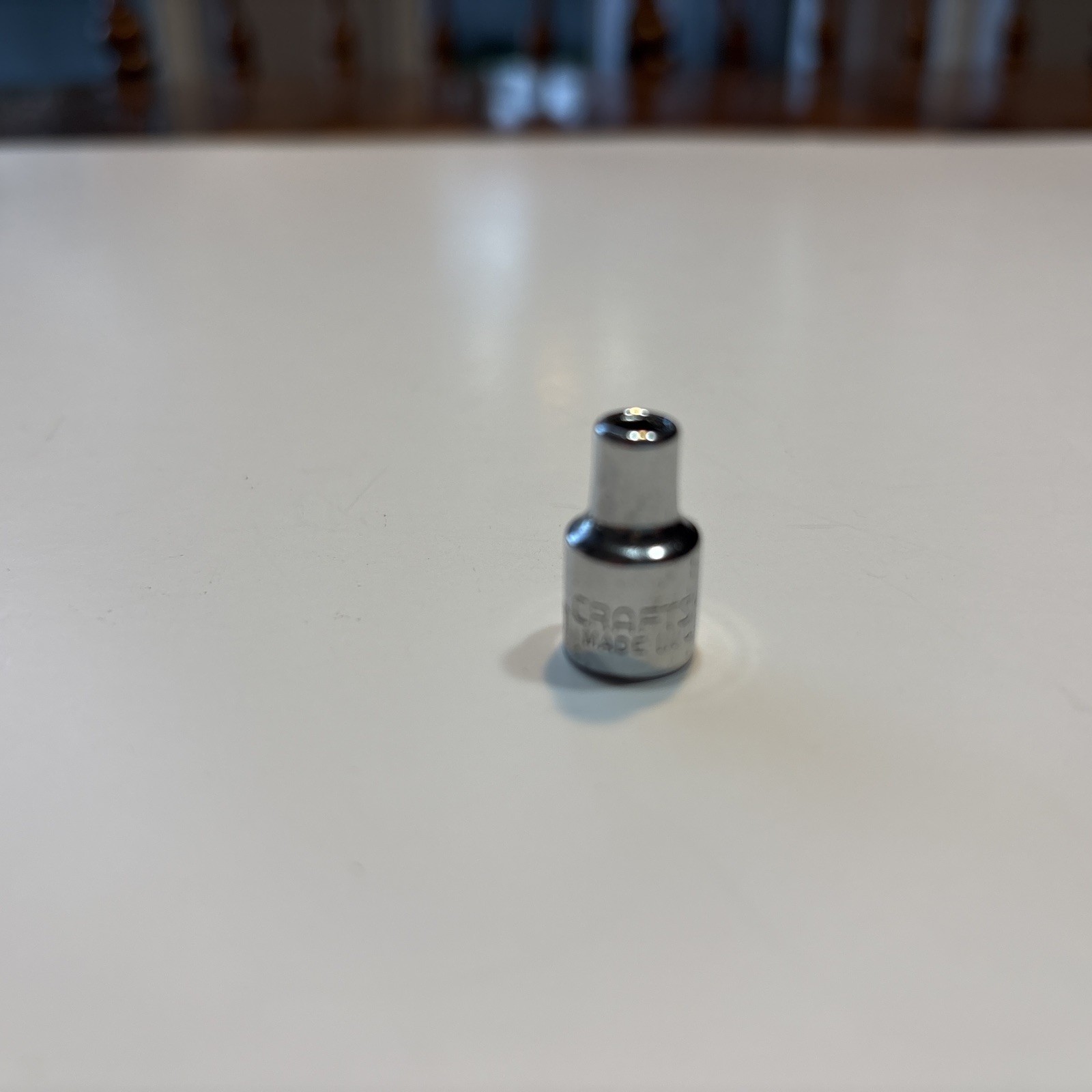 Craftsman NOS 4mm Socket 1/4” Drive 6 Pt 43505 EE SERIES *USA*