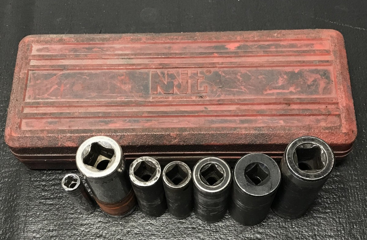 MIT Michigan Industrial Tools Chrome Vanadium 3/8″ 1/2″ Drive Sockets LOT