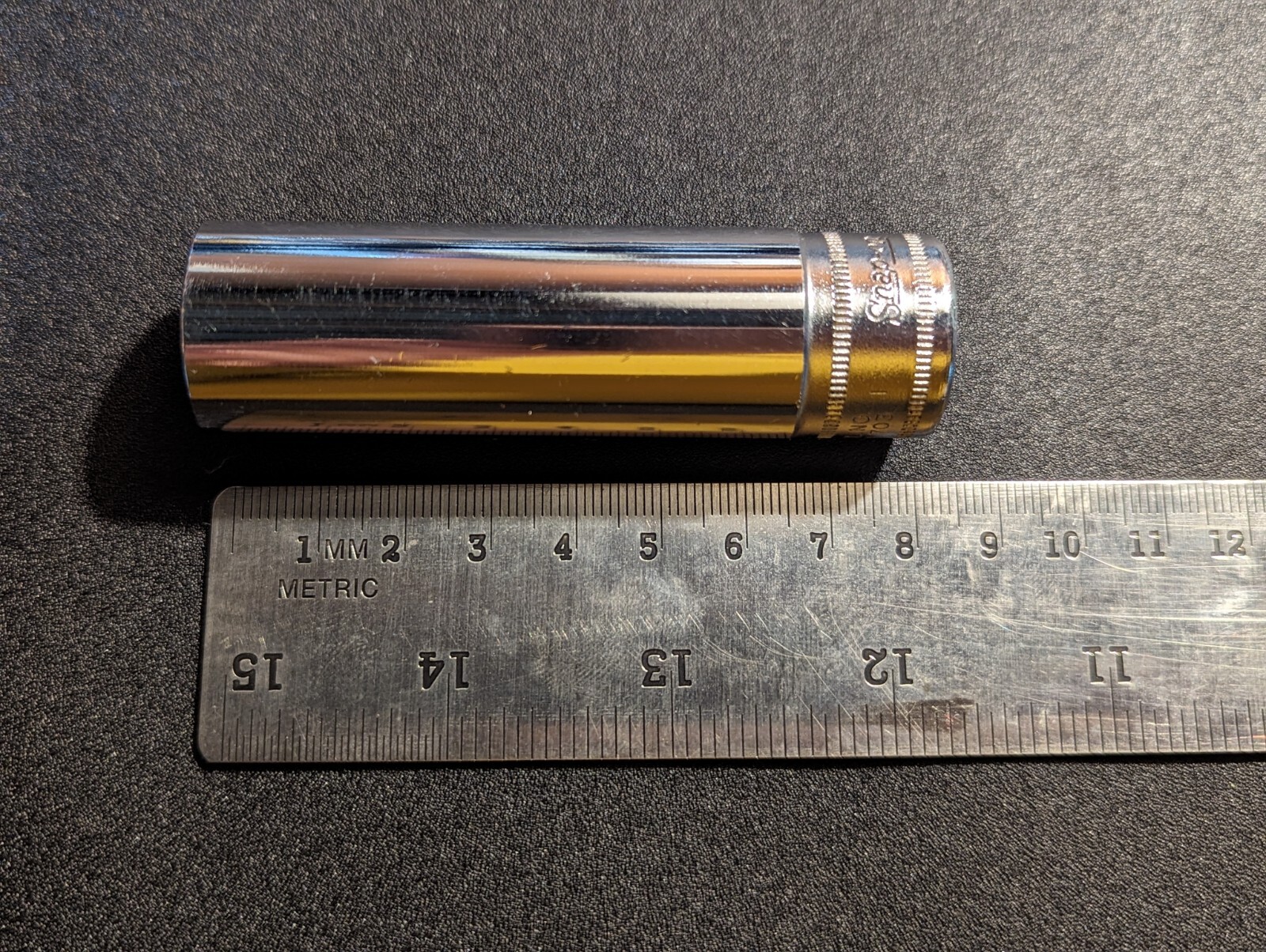 Vintage Snap-on 17mm Deep Socket TSM17 – 1/2 Drive – Made in Canada