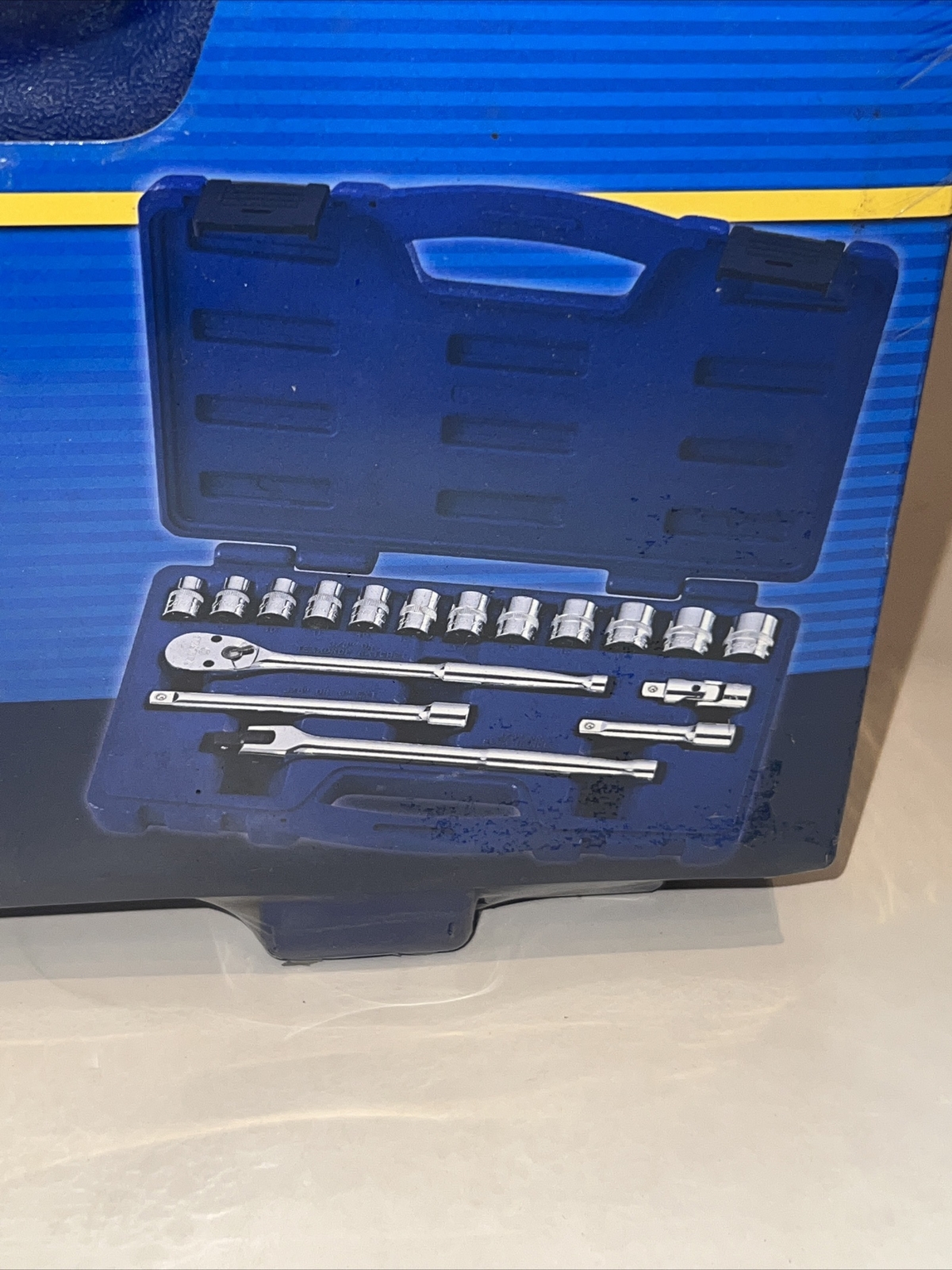 Carlyle Tools by NAPA SS38017M 17pc 3/8″ Dr 6 Pt Socket Set Metric + Accessories