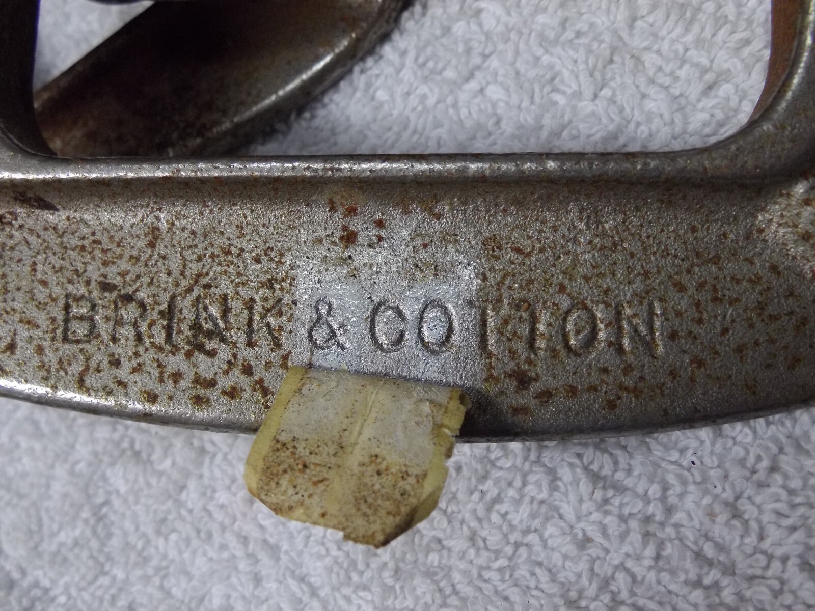 Vintage B&C Brink & Cotton 143 Made in USA 3″ C Clamp Set of 4