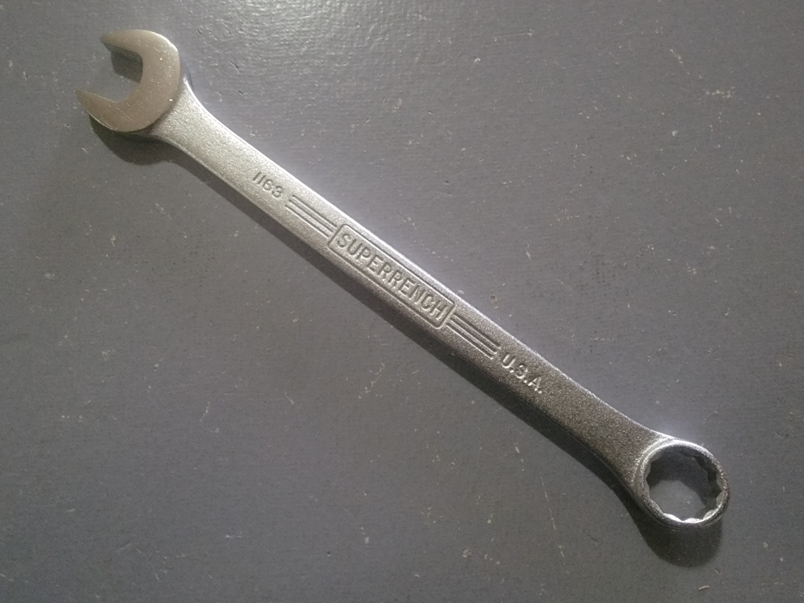 N.O.S Williams Super Wrench Made In U.S.A 9/16 Open Boxed End Wrench Vintage Nos