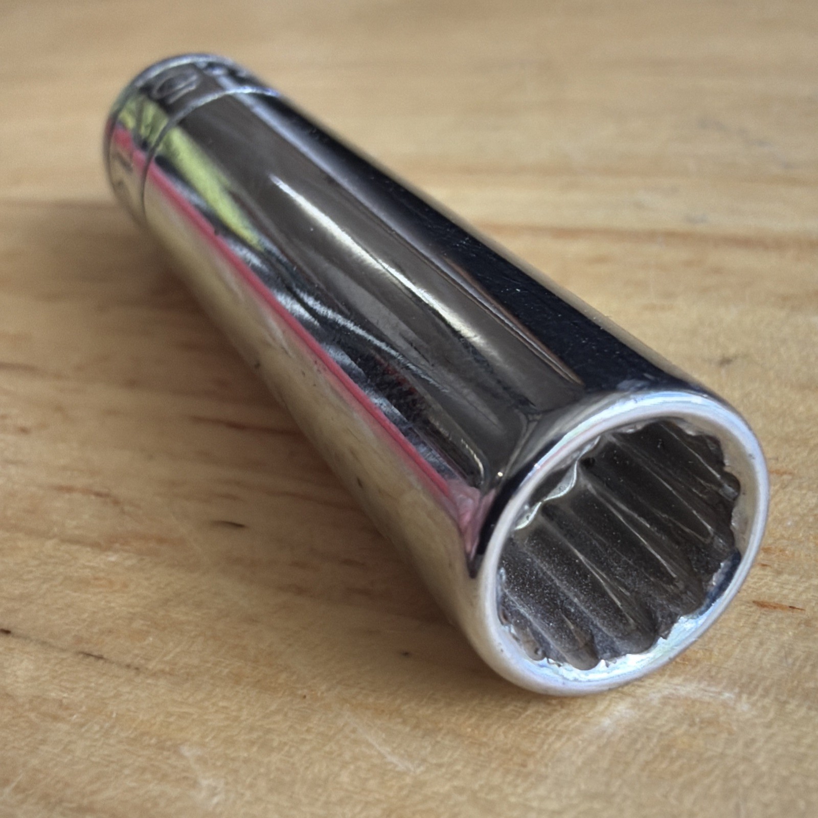 SK Tools 5/16″ Deep Socket 1/4″ Drive 12 Point S-K 44910 Made in USA