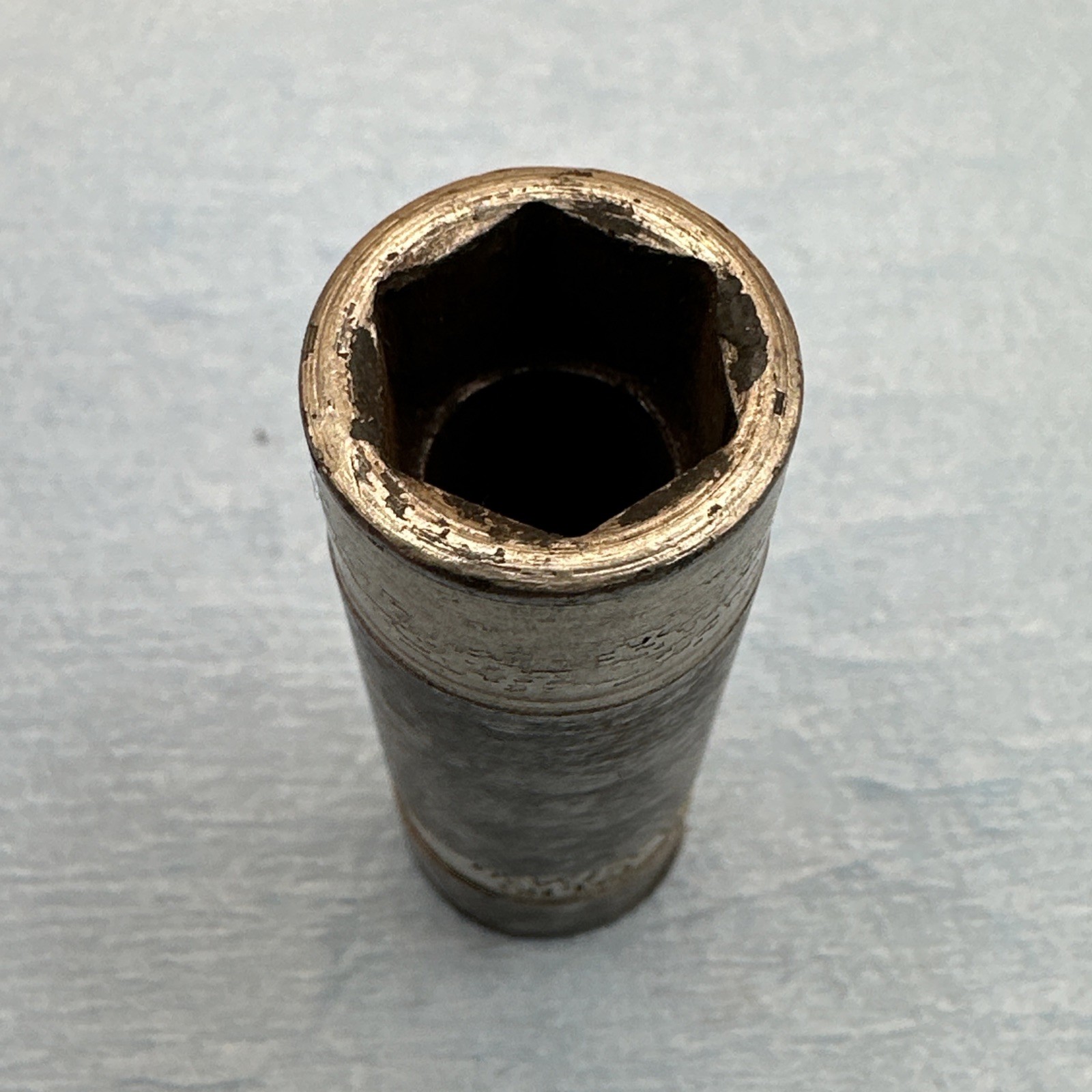 Vintage Snap On 12mm 6 Point Deep Impact Socket 3/8” Drive SIMFM12