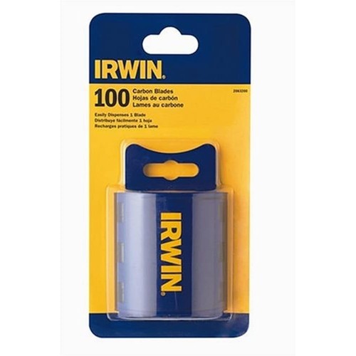 IRWIN 2083200 Utility Knife Blades, Carbon Steel, 100-Pack