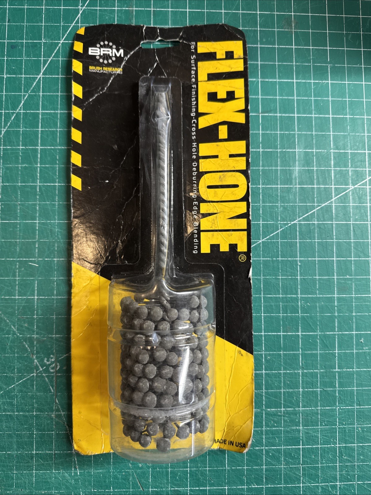 Flex-Hone 1 – 7/8” (48mm) Flexible Honing Brush – Cylinder Hone 48mm