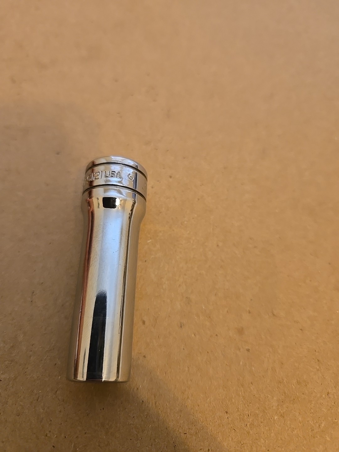 Snap On 3/8″ Drive 3/8″ 6PT SAE Deep Chrome Socket SFS121