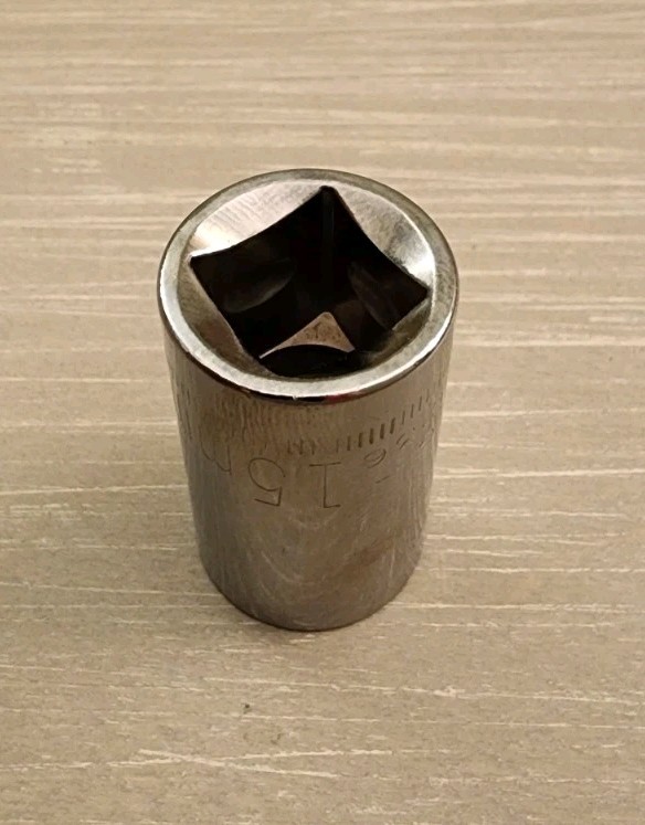 Craftsman USA 15mm Socket 12 Point 1/2″ Drive G 44236