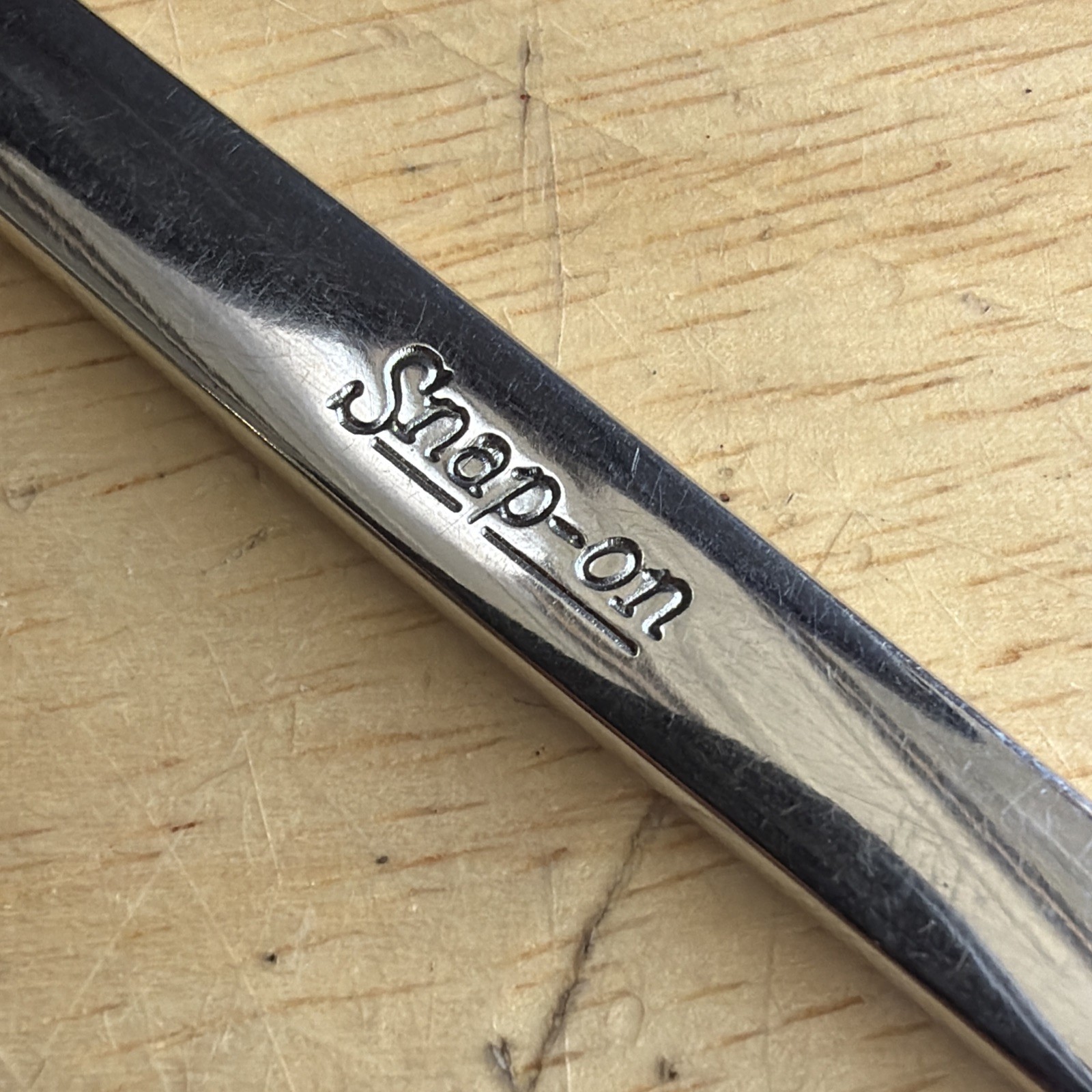 Snap On Tools 8mm Short Length Combination Wrench 12 Point OEXM8 Vtg USA