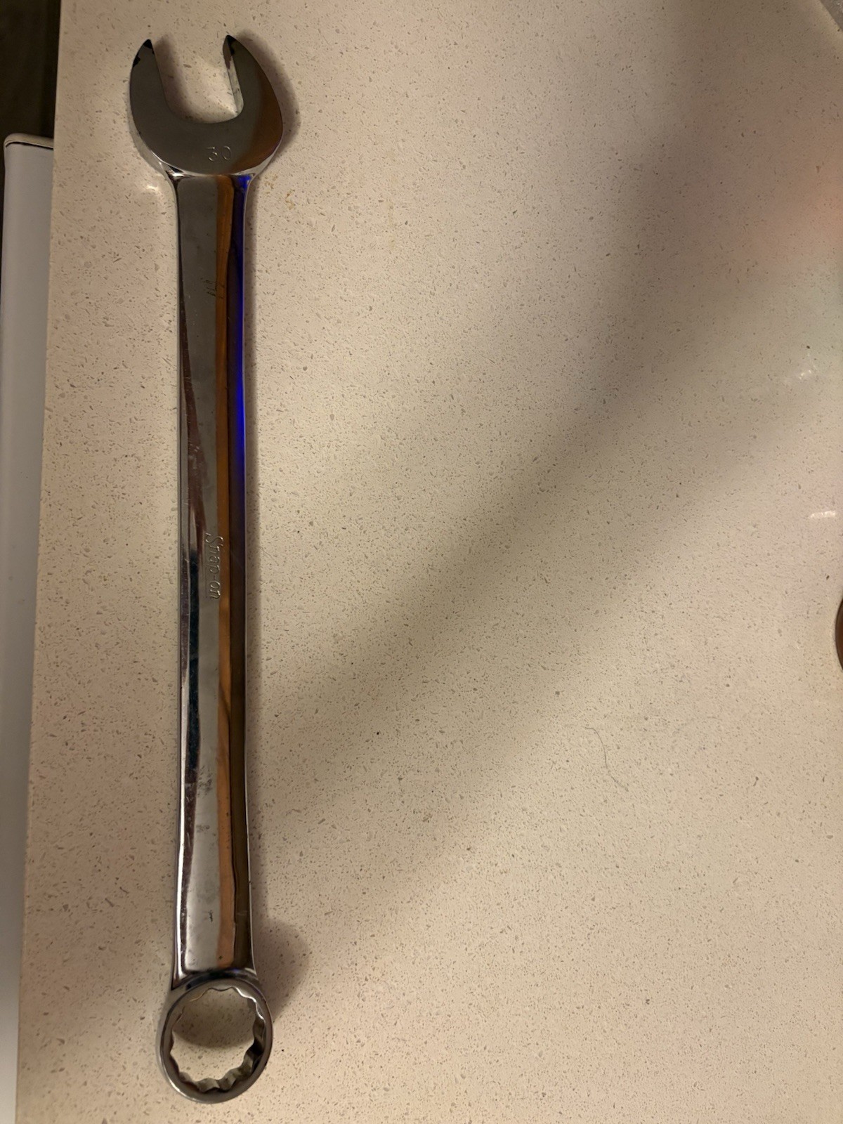 Snap On Tools 30mm Metric 12 Point Chrome Combo Wrench OEXM300. Used. (17)