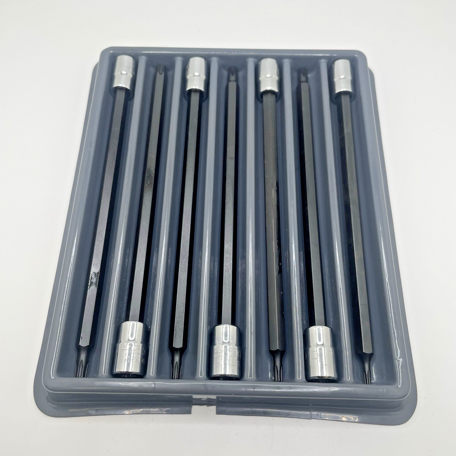 Matco Tools 7pc 1/4″ Drive Extra Long IP10-IP40 Torx Driver Bit Socket Set #T6