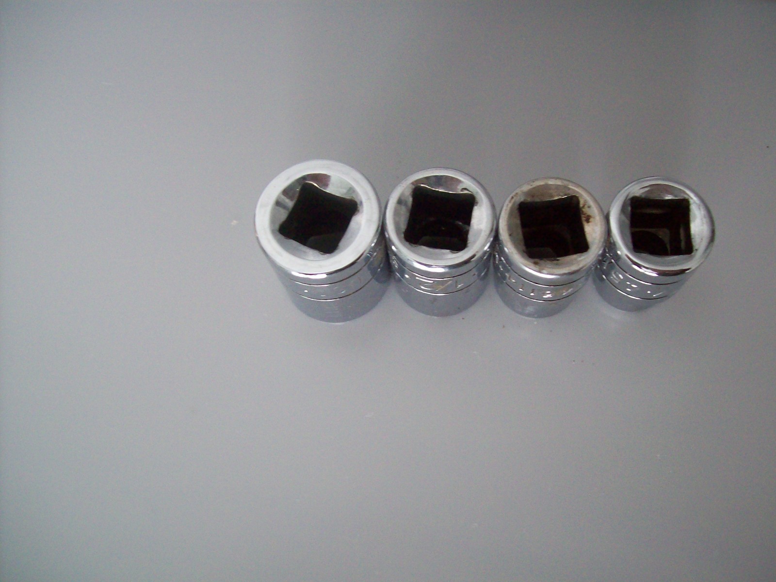 SK 4 Piece 3/8″ Dr. 9/16,1/2,7/16,3/8 6pt Standard Fractional Chrome Sockets