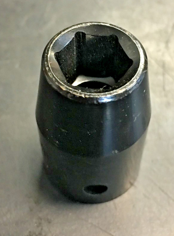 CHROME VANADIUM 12MM, 15/32″, 6 POINTS, 1/2 INCH DRIVE, IMPACT SOCKET