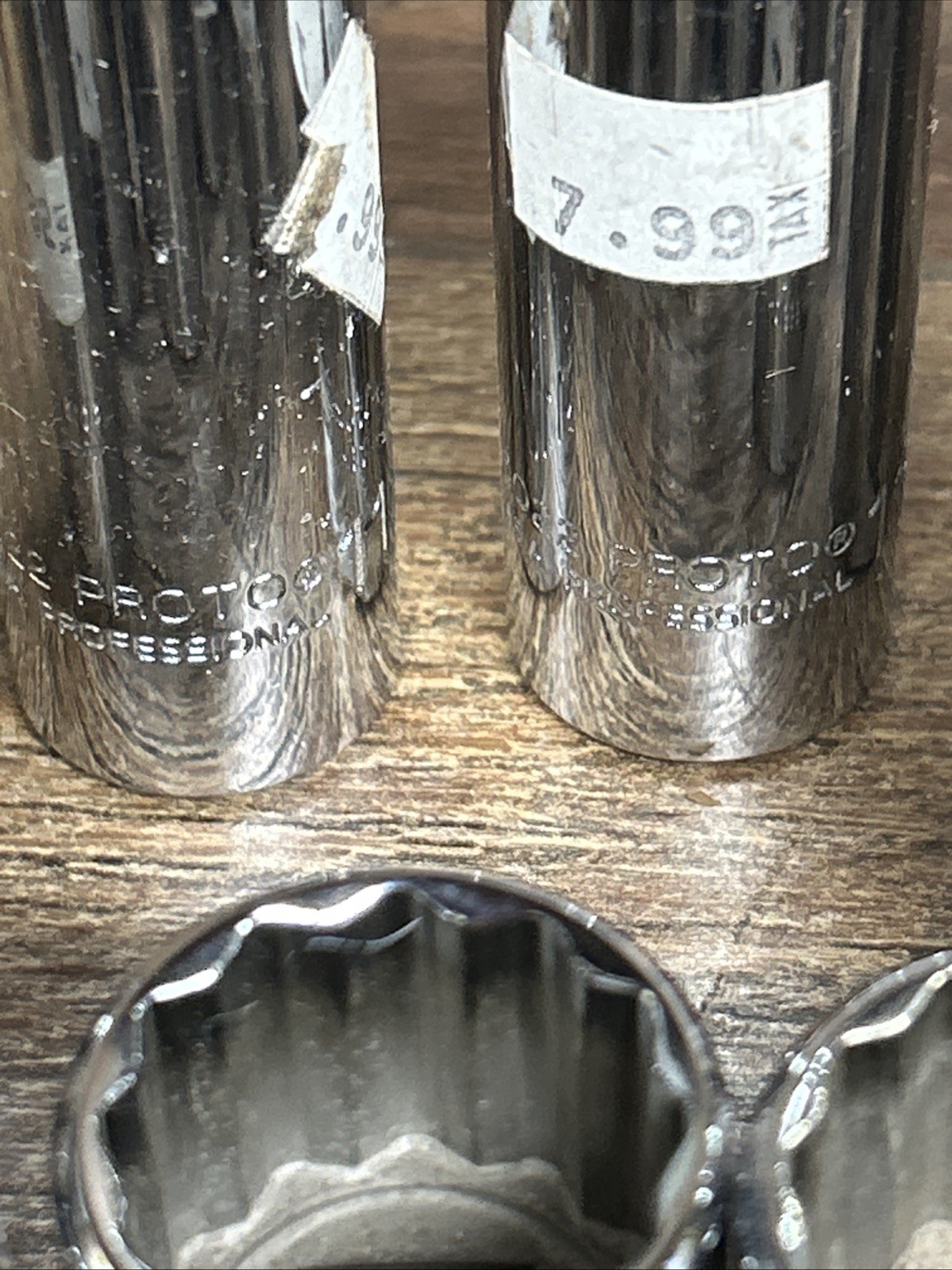 Proto Professional Socket Lot-New Old Stock-1/2in And 3/8 Drive-Read Description