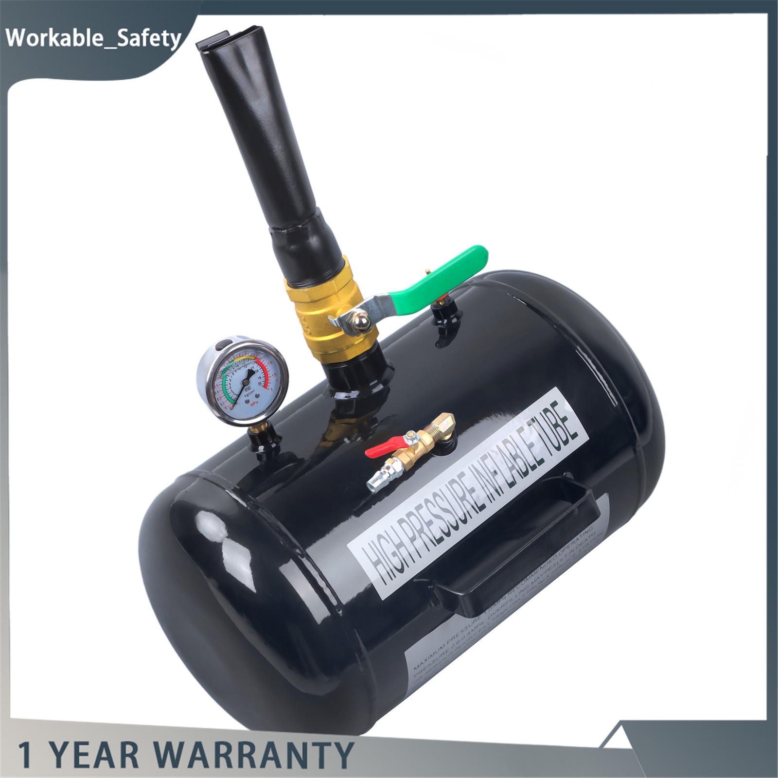 5 Gallon Air Tire Bead Seater 145PSI Blaster Tool Seating Inflator Car Truck ATV