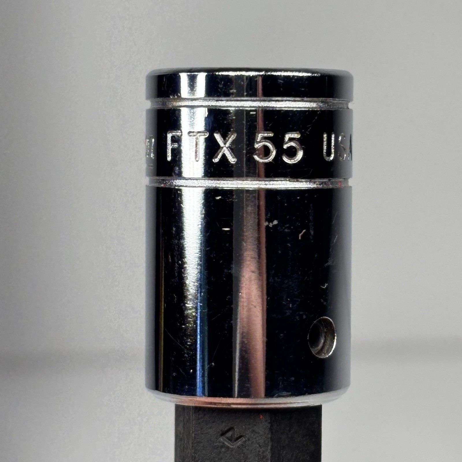 NOS Snap On Tools FTX55 3/8 Dr Torx T55 Standard Bit Socket Driver USA VTG 1986