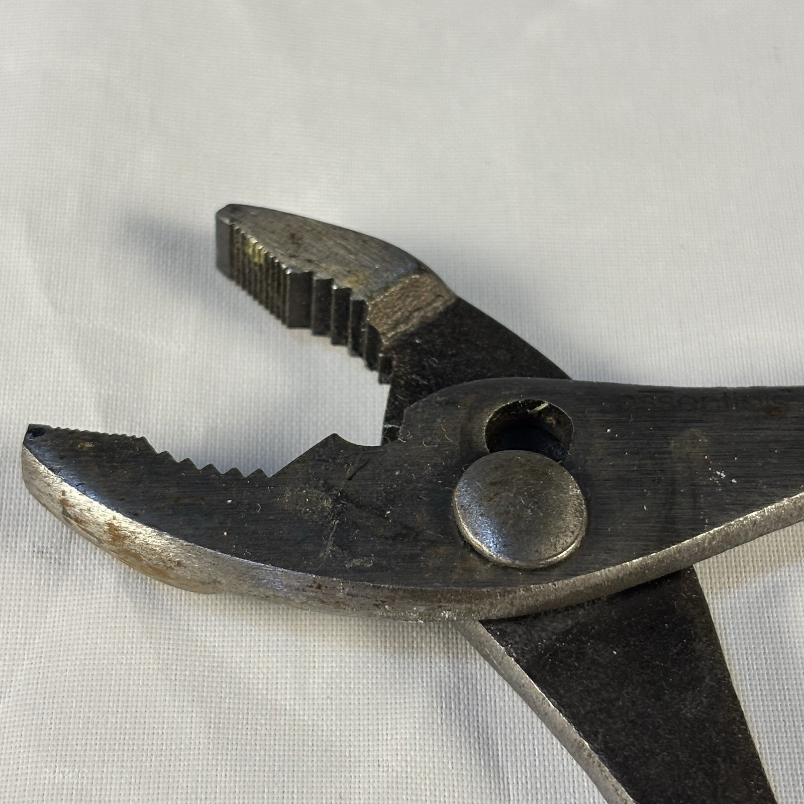 Vintage Black and Yellow Essentials Plier 6″ x 2″ for Mechanic/House work