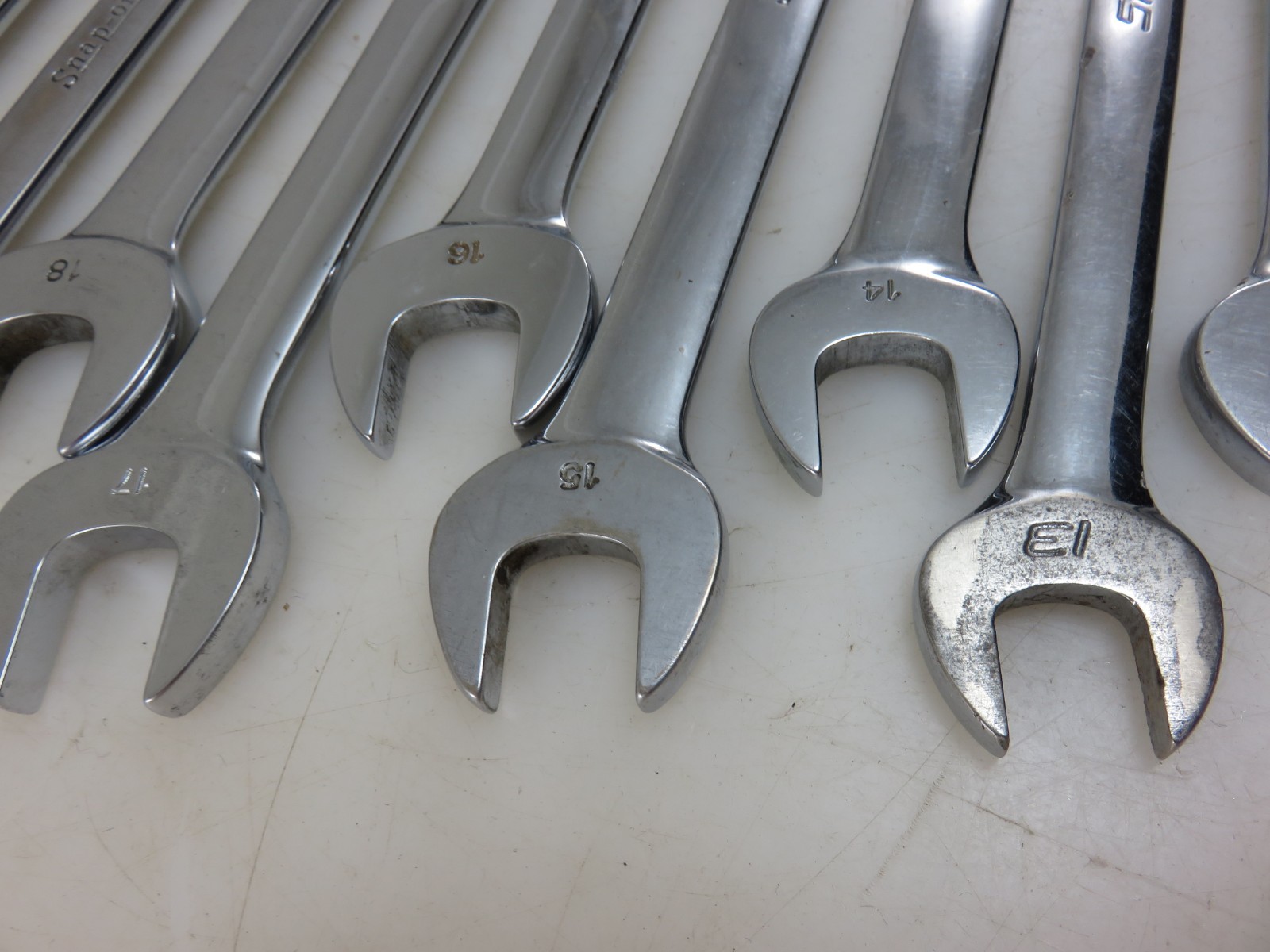 Snap-On METRIC OEXM Series Combination Wrench 11pc Set 10mm-19mm + 22mm