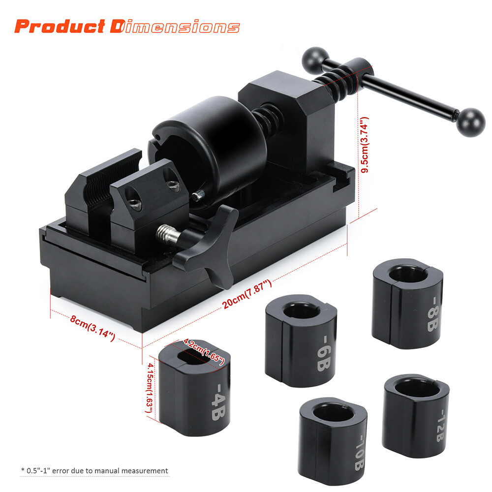 Fuel Braided Hose Installation Tool 6AN 8AN 10AN 12AN Repair Tool Kit
