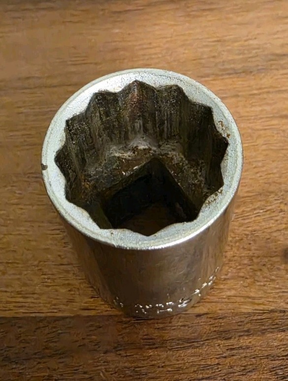 Wright Tool S159 13/16″ Socket 12-Point 1/2″ Drive Forged Alloy USA