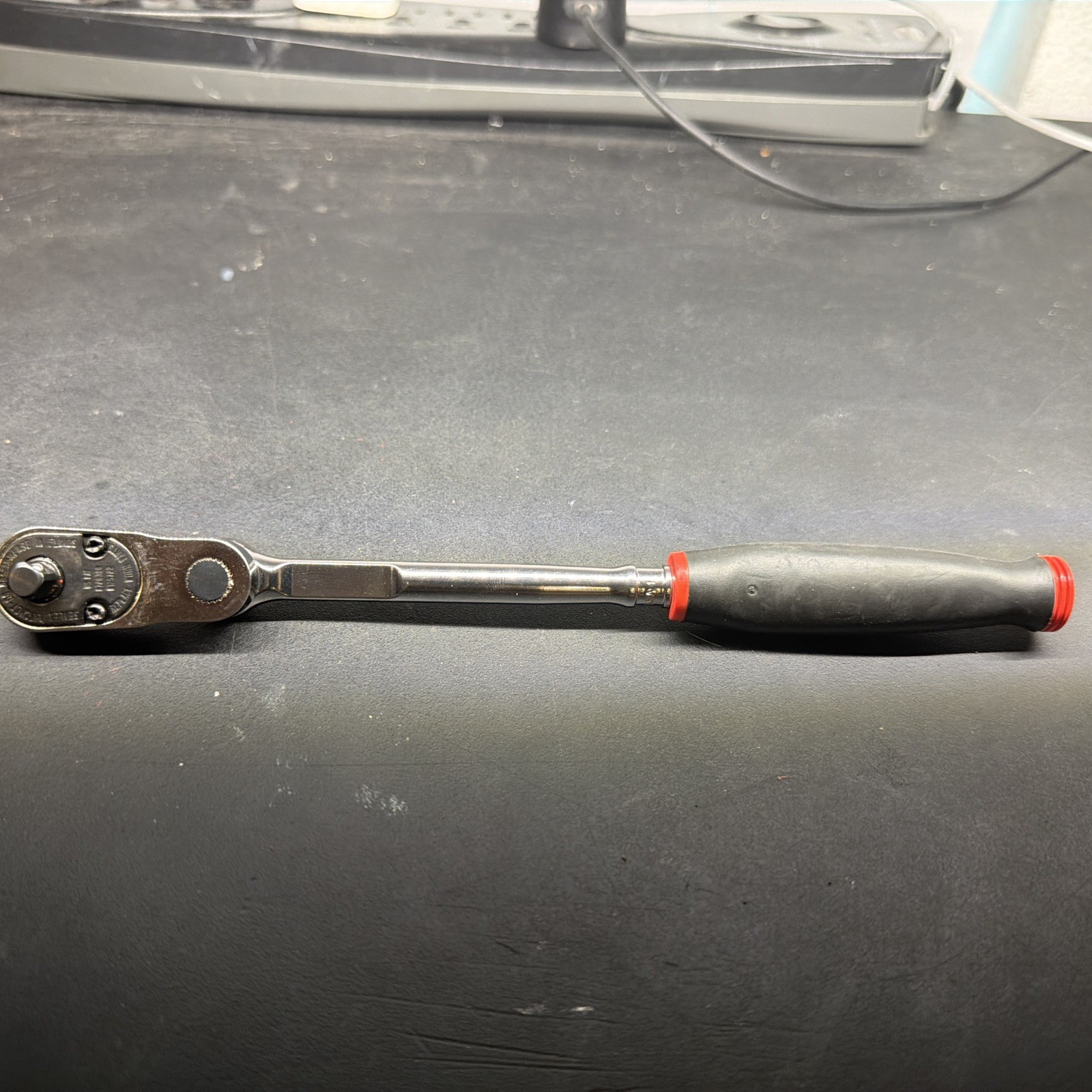 Snap On Tools TH72MP RED 1/4″ Drive Soft Grip Multi-Position Head Ratchet NEW