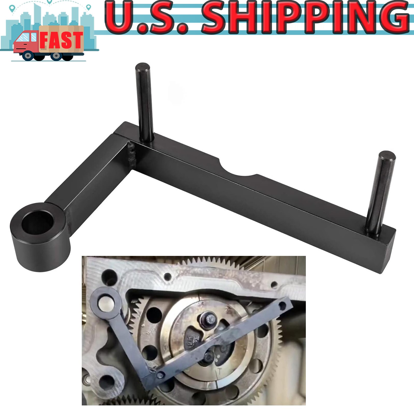 J-47487 Idler 3 Cantilever Tool for Detroit Diesel DD13 DD15 Engine