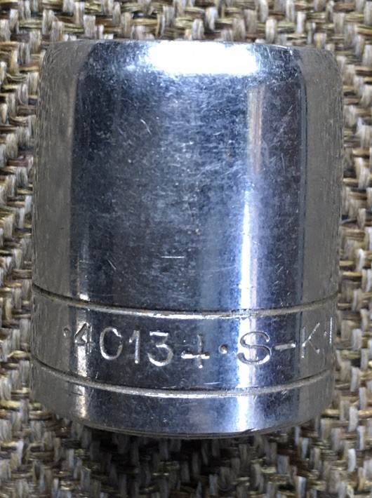S-K 12 Point 1-1/16″ Shallow Chrome Socket 1/2″ Drive 40134 USA Used