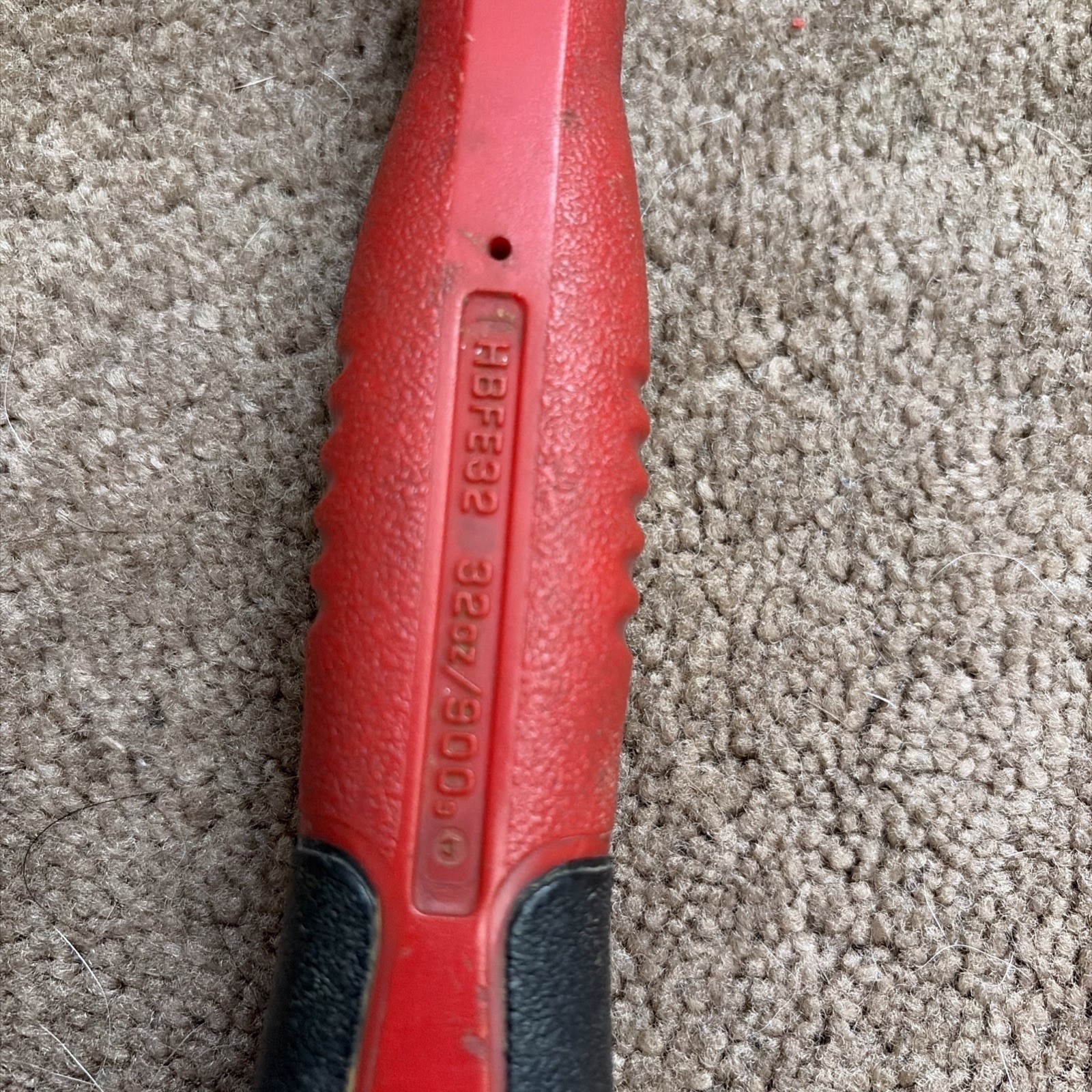 Snap On HBFE32 Red 32 oz Soft Grip Dead Blow Hammer