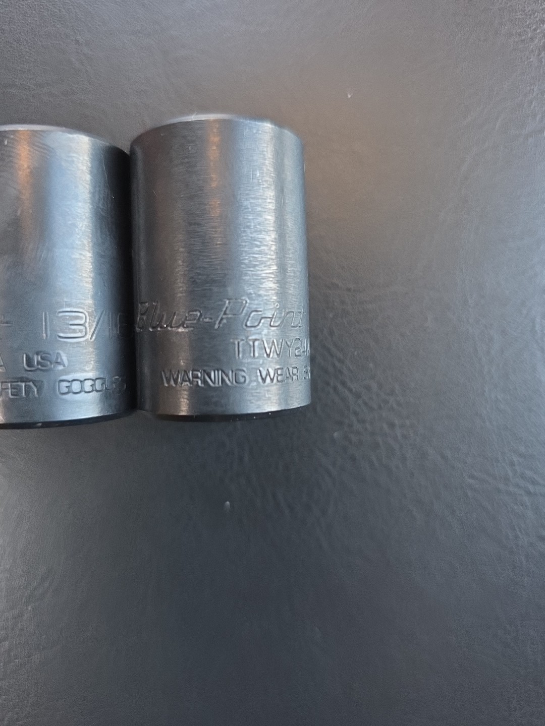 4 x Pcs From Blue-point As Sold by snap On 305TTWYA twist shallow sockets