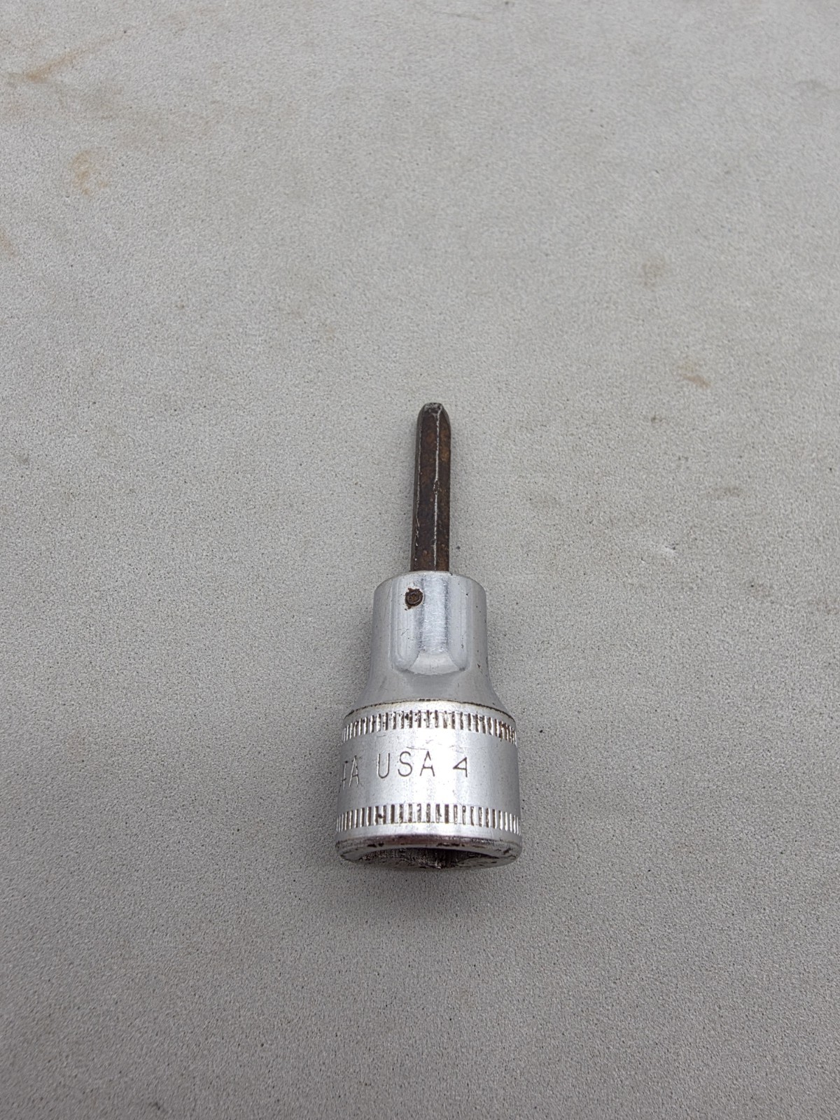 Snap On Tools FAM4A 4mm Metric Chrome Hex Socket 3/8″ Drive USA