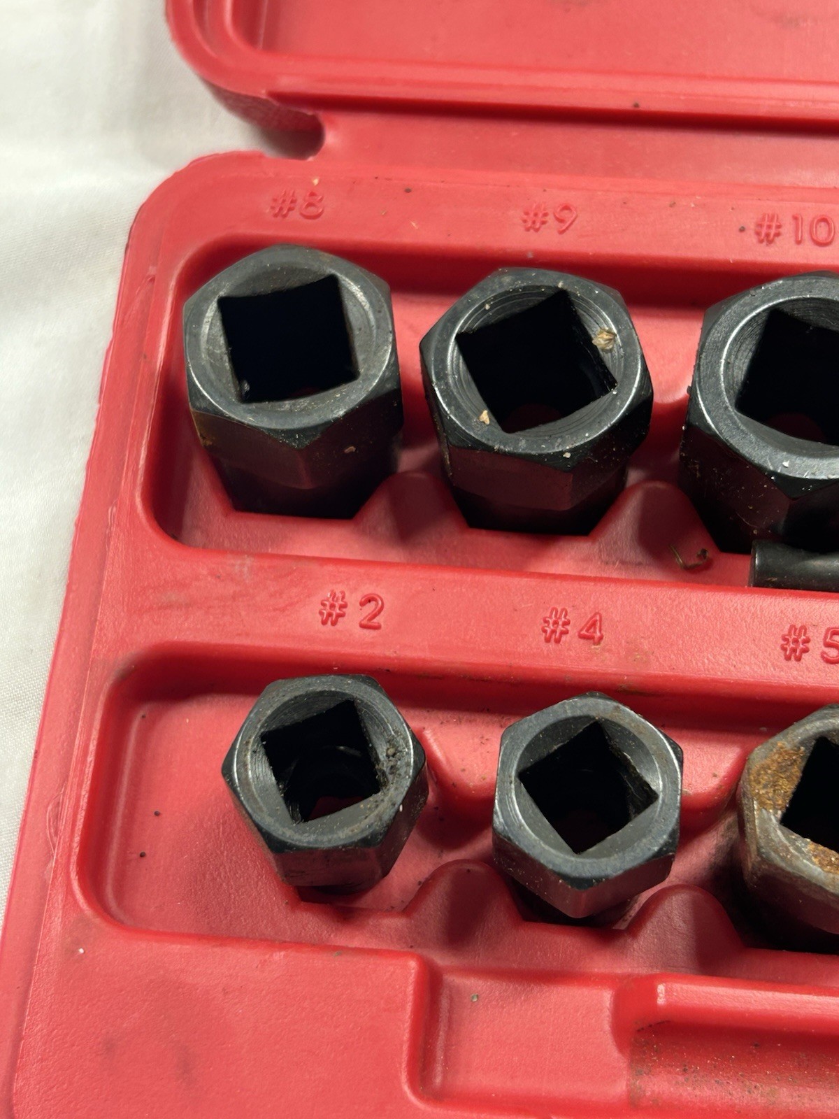Craftsman Bolt Out Remover Extractor Socket Set 10pc Set