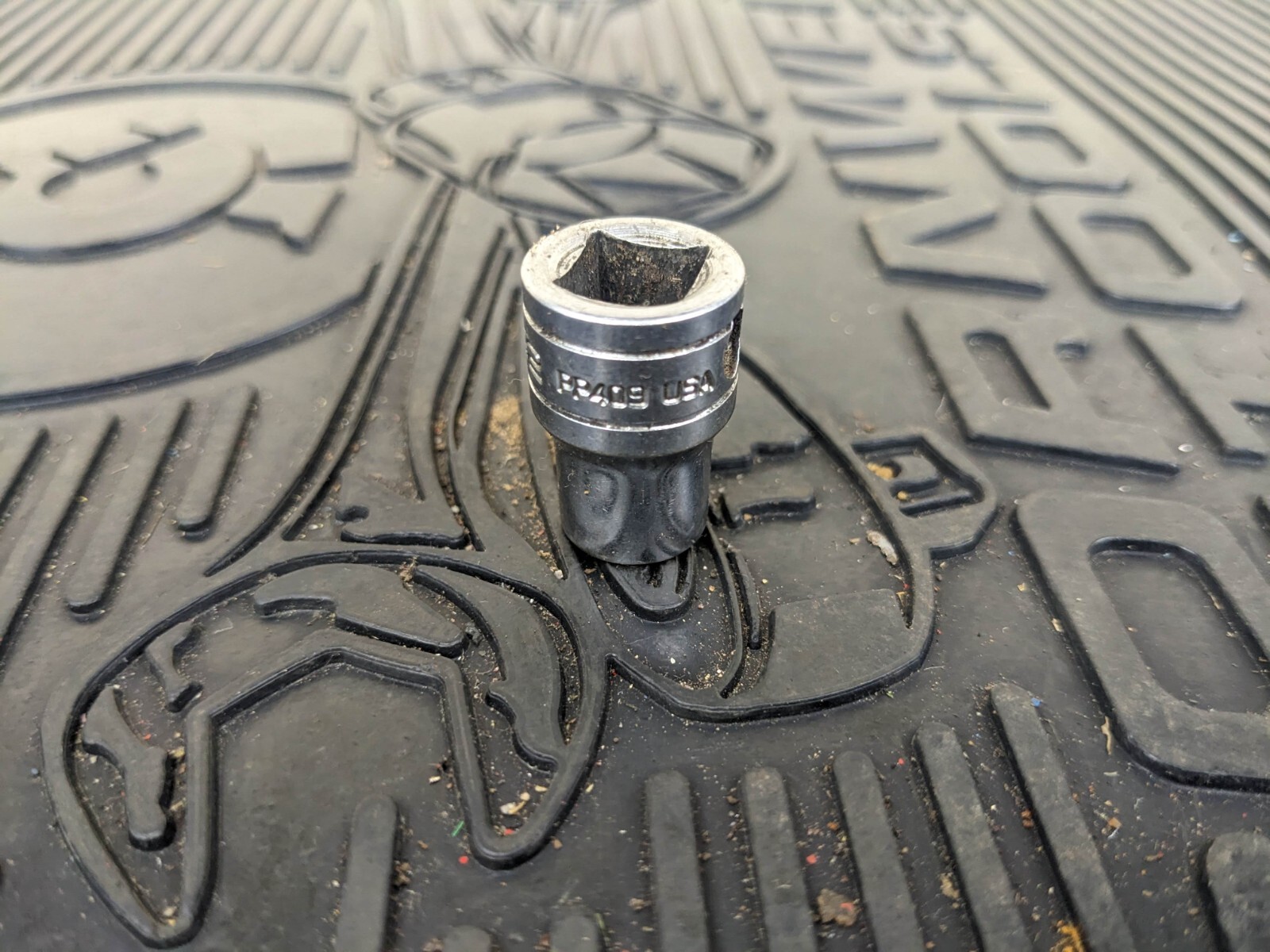#bd252 Snap On PP409 9/32″ 3/8″ Drive Chrome Internal Pipe Plug Socket USA