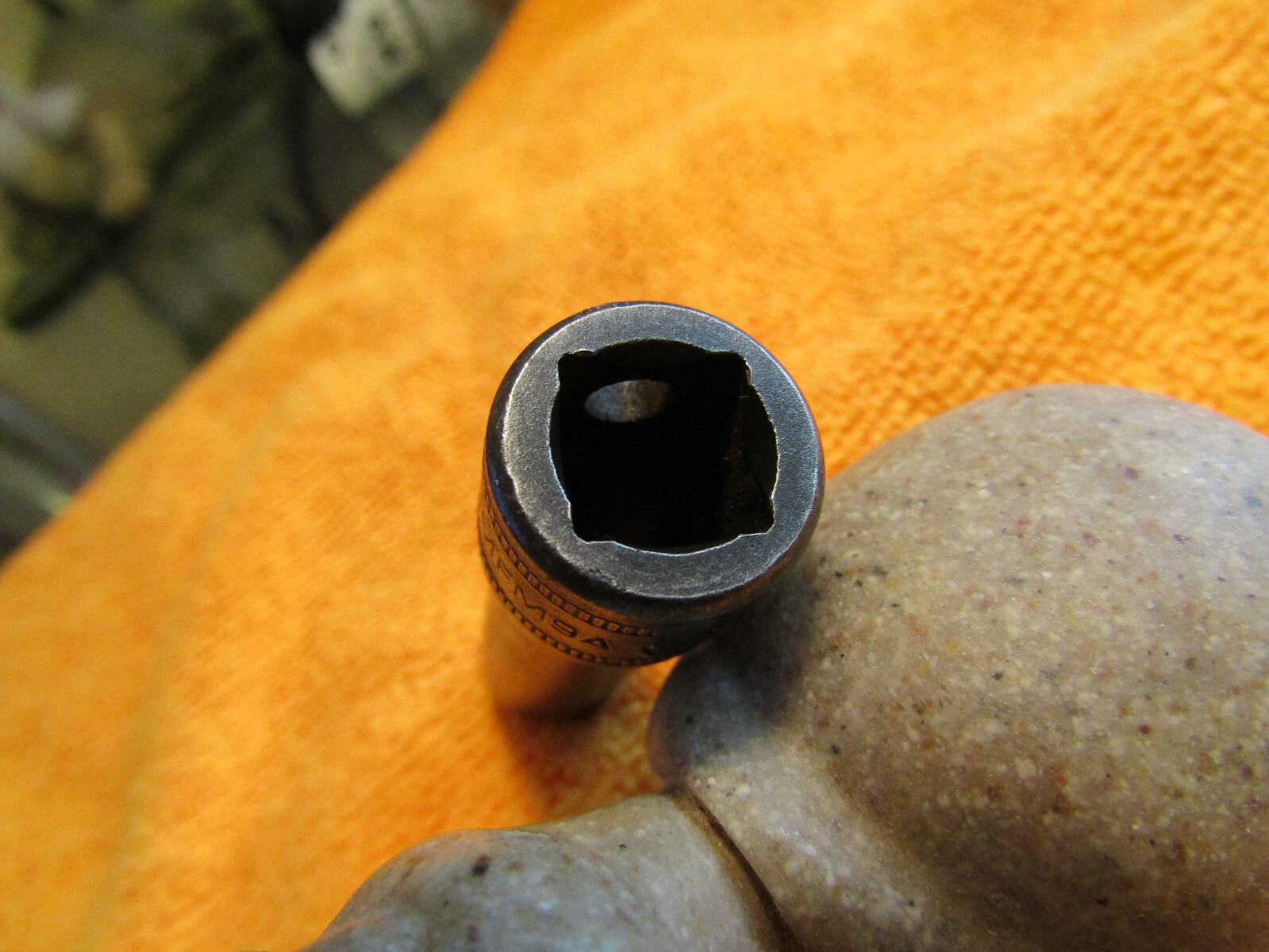 Snap-on 3/8″ Drive 6 Point Metric 9mm Impact Socket SIMFM9A