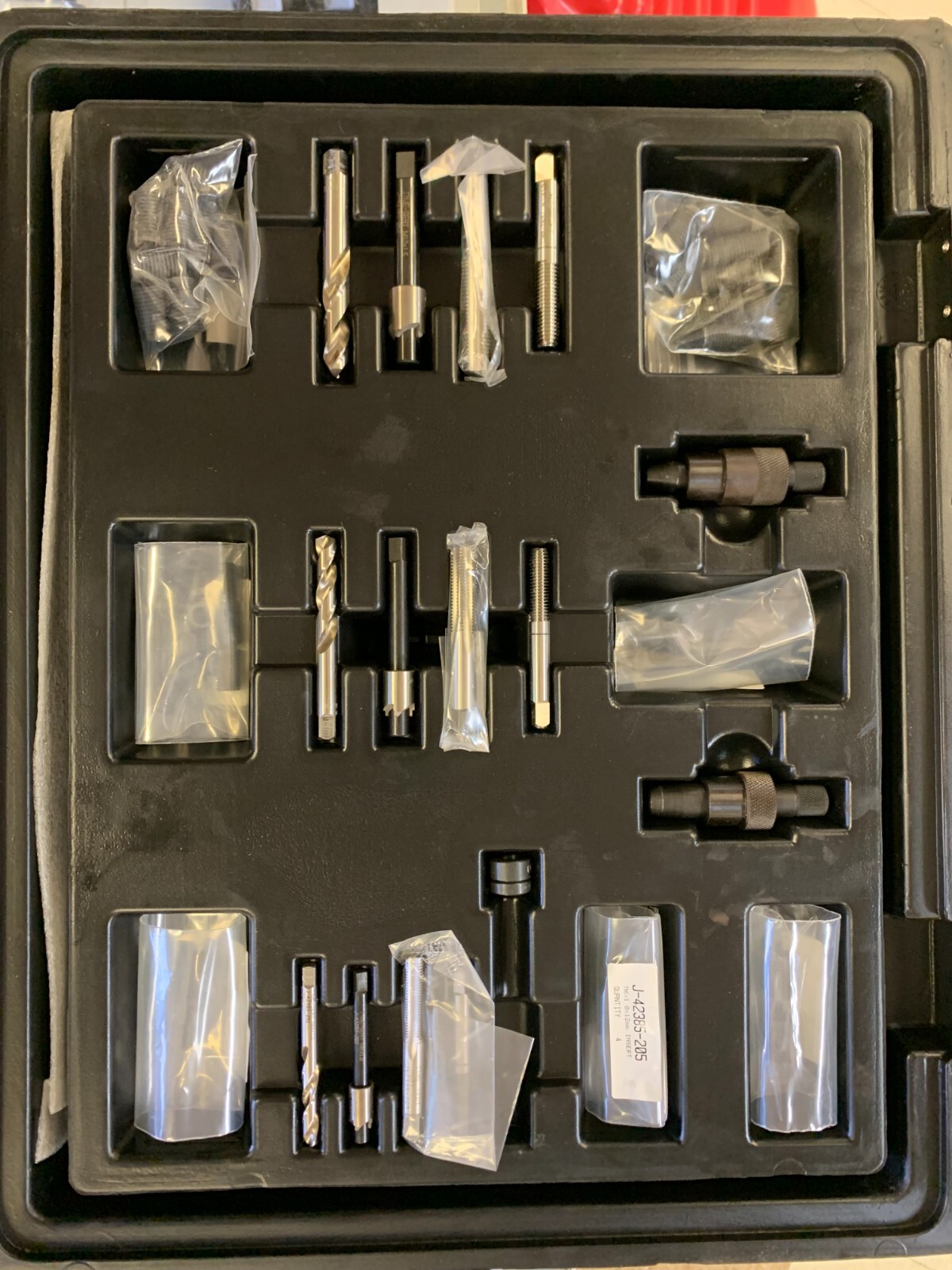 KENT-MOORE THREAD REPAIR KIT J-42385-400 NEW (INCOMPLETE) J42385400