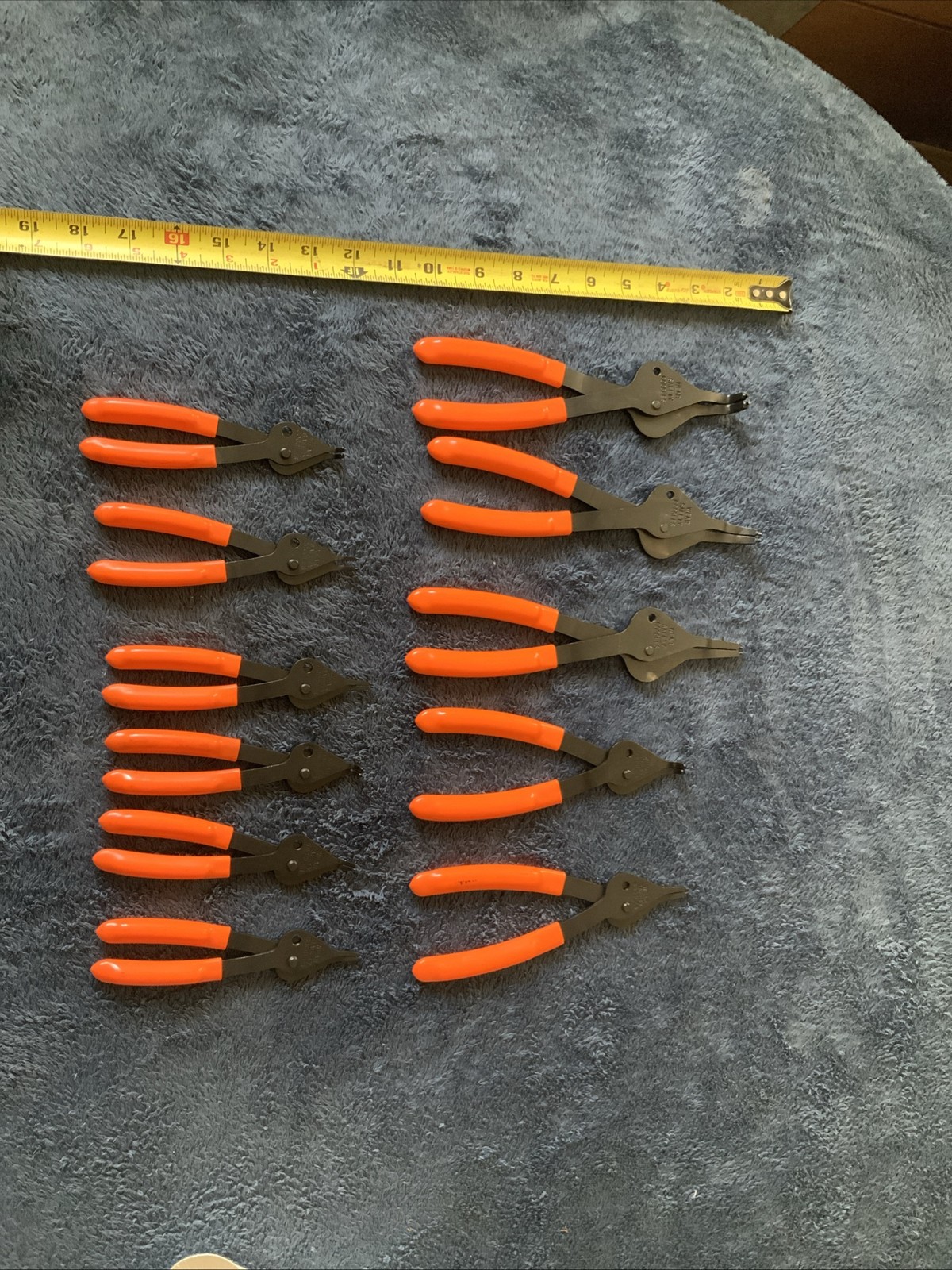 Lang Snap Ring Pliers Set, Orange, 11pc….
