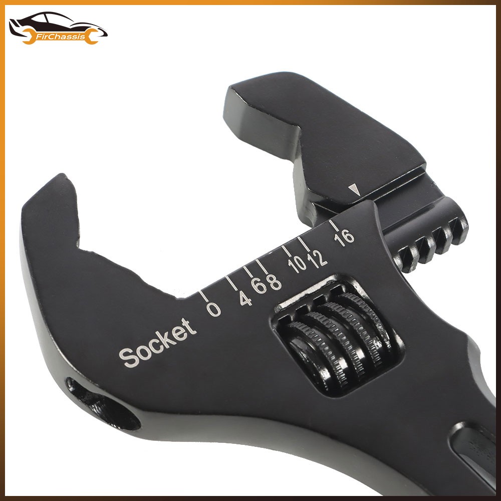 Adjustable AN Hose Fitting Wrench Spanner 3AN-16AN Lightweight Aluminum