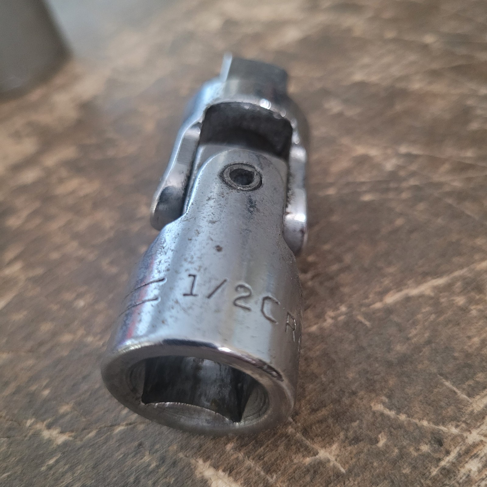 Vtg Craftsman 9pc 1/2″ Drive SAE 12 PT Shallow Sockets & Swivel Extension V VV