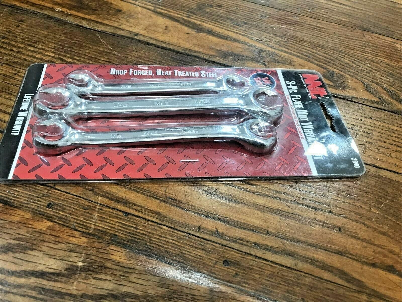 NEW Mit 3pc Flare Nut Wrench Set MICHIGAN INDUSTRIAL TOOLS