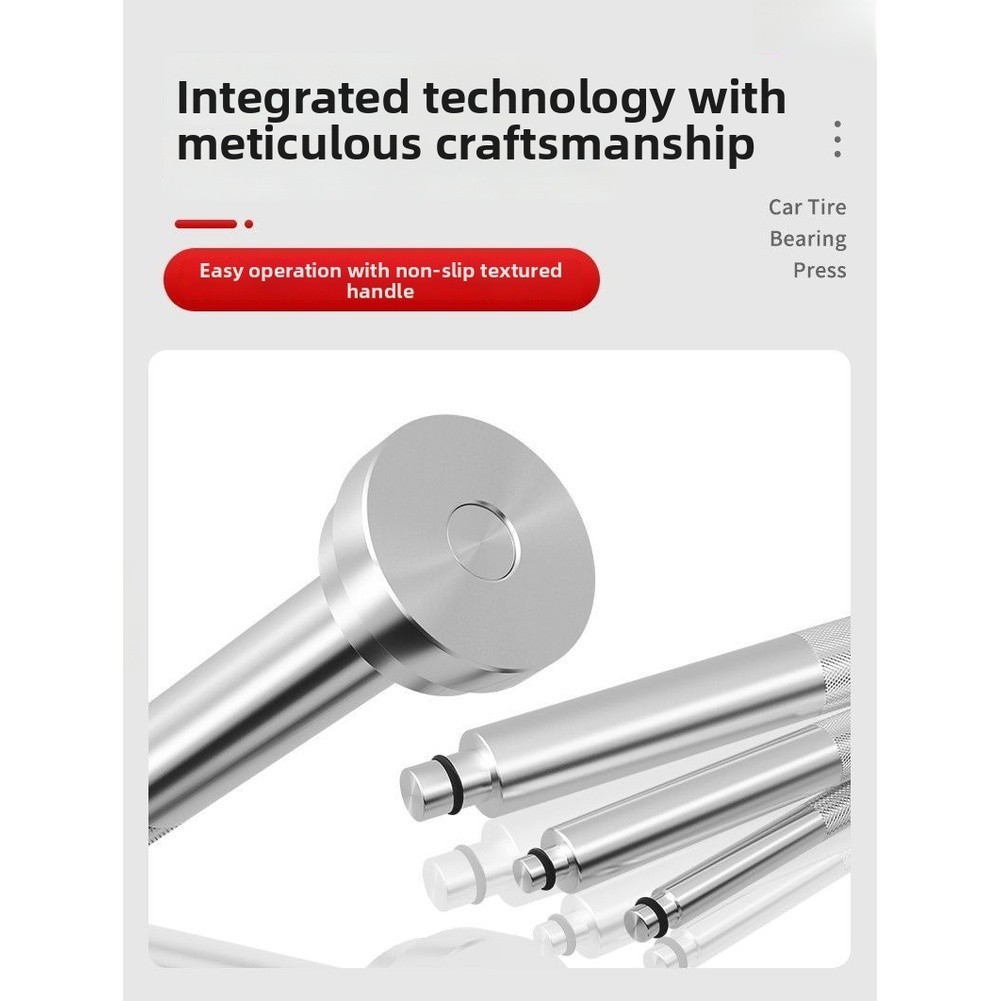 For automotive Bearing Press Tool with Textured Grip for Secure Handling