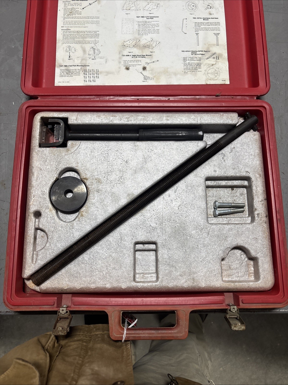 Rotunda Ford TKIT-1982-F Essential Special Service Tools