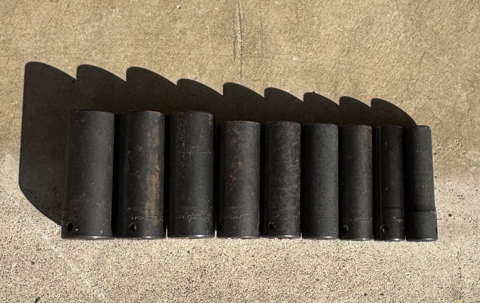 SNAP ON 1/2″ Drive Deep Impact Socket Set 9 pc SIM160-SIM320 model 1/2″-1″ 6 Pt