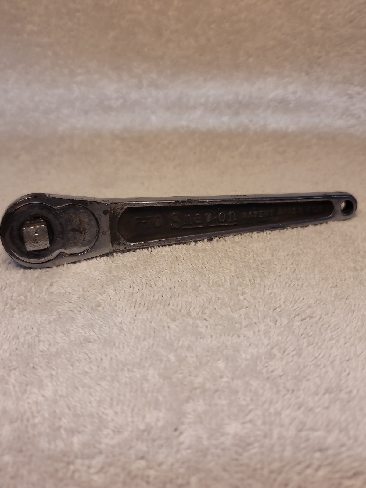 Snap On Tools USA RARE 3/8” Drive Needle Lever Ratchet F-70 Kenosha
