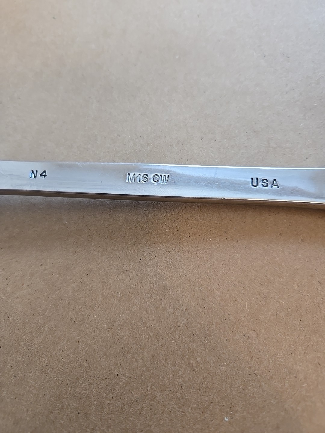 Mac Tools 16MM 12PT Metric Chrome Combination Wrench USA Ugly M16CW
