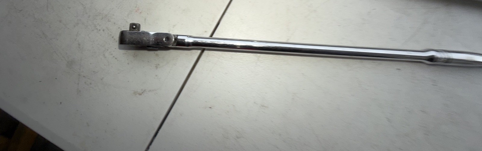 Snap On 3/8″ Drive Dual 80 18 Inch 18” ExtraLong Handle Flex-Head Ratchet FLLF80