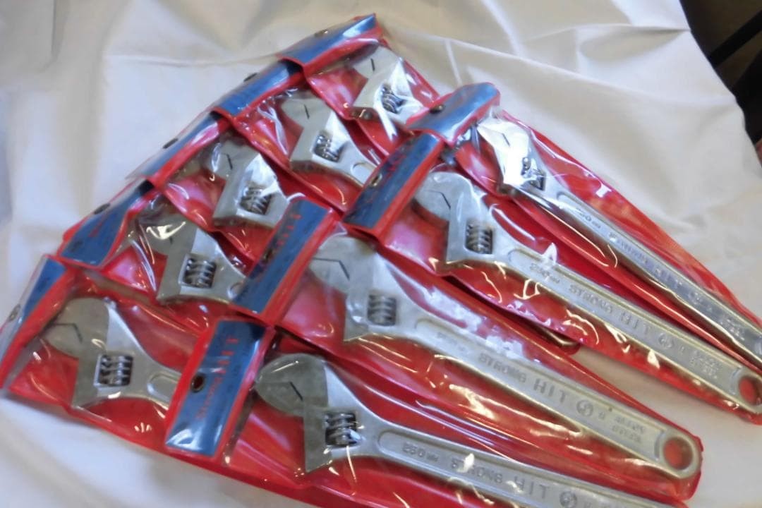 Hit Monkey Wrench 250mm 9 pieces